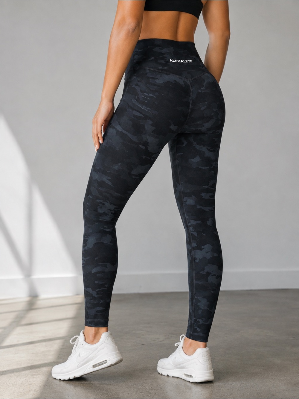 Alphalete Black Camo High Waist Leggings